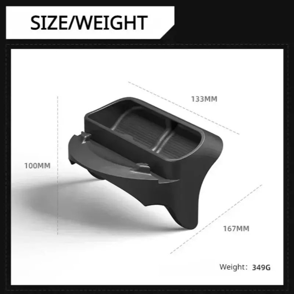 Tesla Steering Wheel Storage Organizer For Model Y Juniper 2025 Model 3 Highland Silicone Sunglas 3