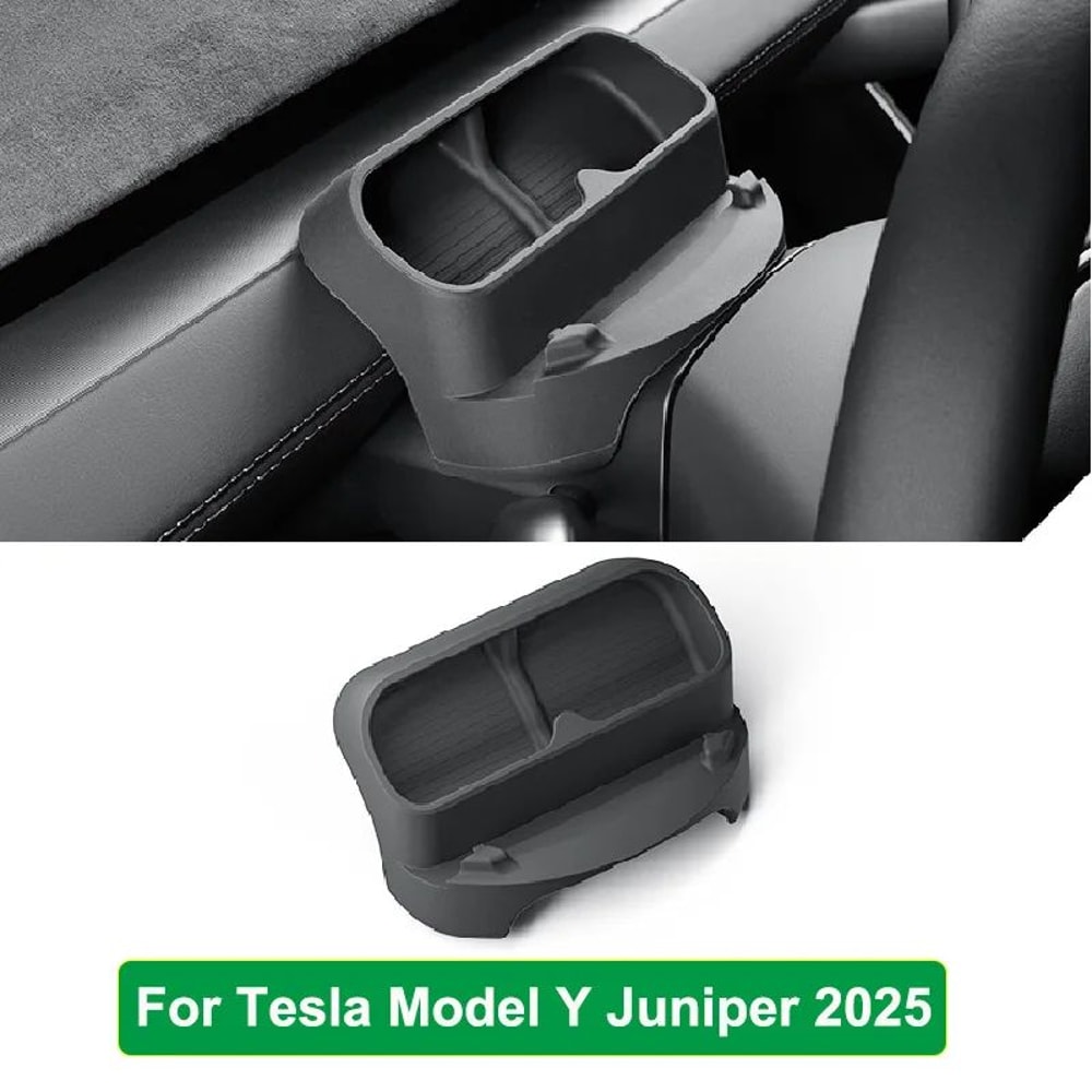 Tesla Steering Wheel Storage Organizer For Model Y Juniper 2025 Model 3 Highland Silicone Sunglas 6