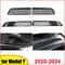 Tesla Lower Bumper InsectProof Grille Cover For Model Y 2024 Front Inlet Vent Protector Net 0