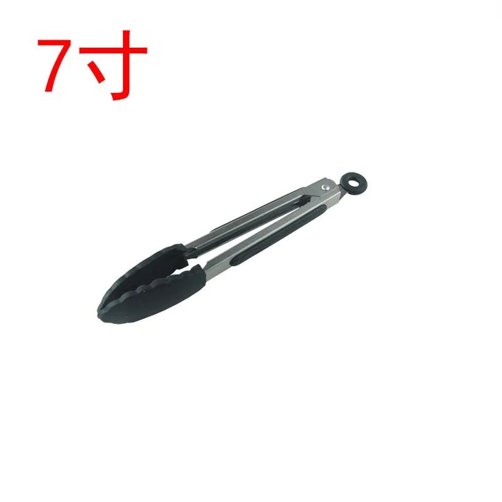 Stainless Steel Silicone Kitchen Tongs Locking BBQ Cooking Tongs With NonSlip Tips 7912 Inch 5