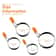 Stainless Steel Egg Frying Ring Nonstick Pancake Mold Ring For Perfect Eggs Breakfast 2