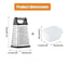 Stainless Steel Box Cheese Grater With Container 4Sided Kitchen Food Grater For Cheese Vegetables 2