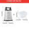 Stainless Steel Box Cheese Grater With Container 4Sided Kitchen Food Grater For Cheese Vegetables 3