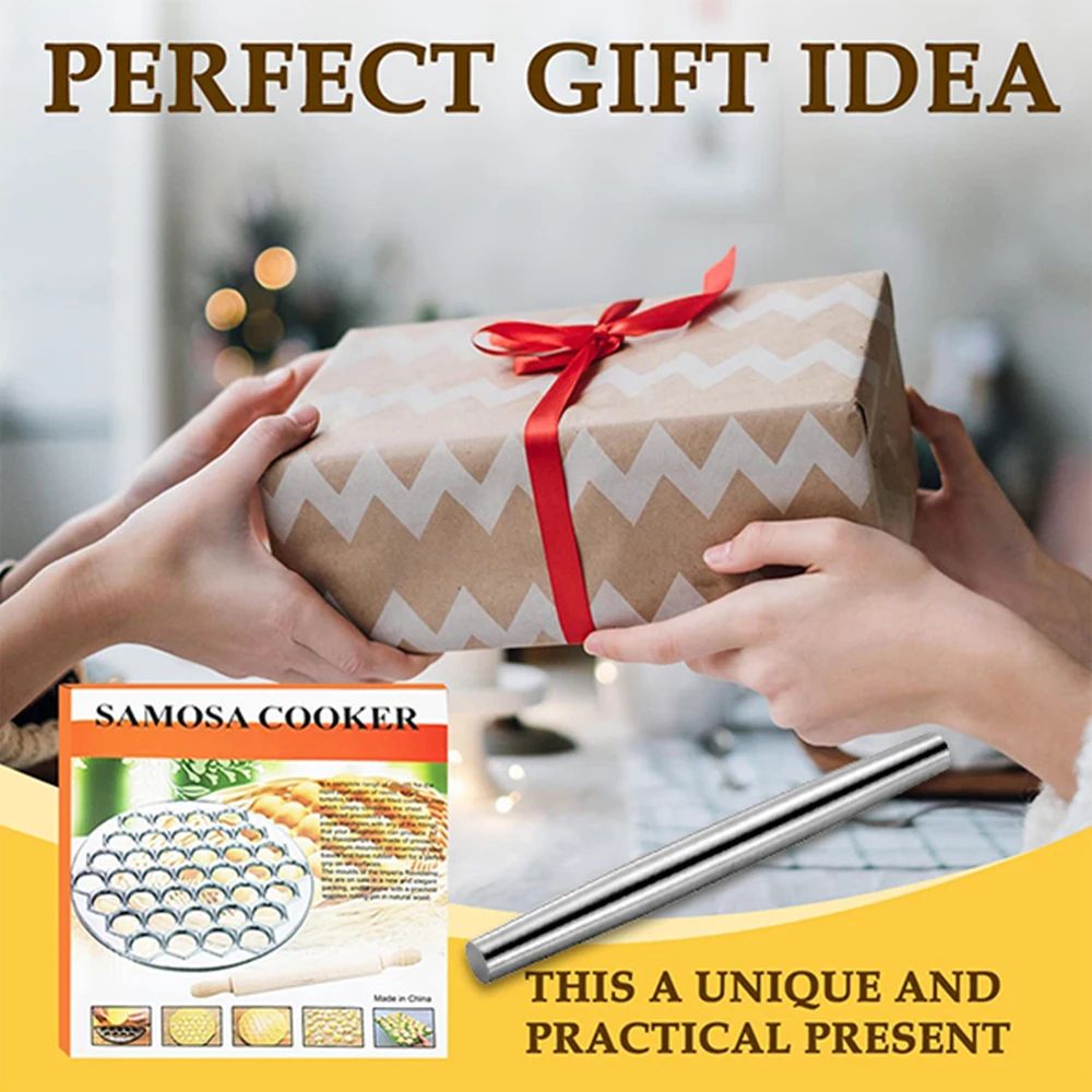 Russian Ravioli Maker Dumpling Mold 37Hole Pelmeni Mold Aluminum Dumpling Press 2