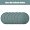 Silicone Drink Coaster Set With Holder HeatResistant NonSlip Cup Coasters 67 PCS 6