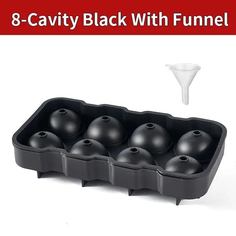 Large Sphere Ice Cube Mold LeakFree Whiskey Ice Ball Maker 48 Grid 13