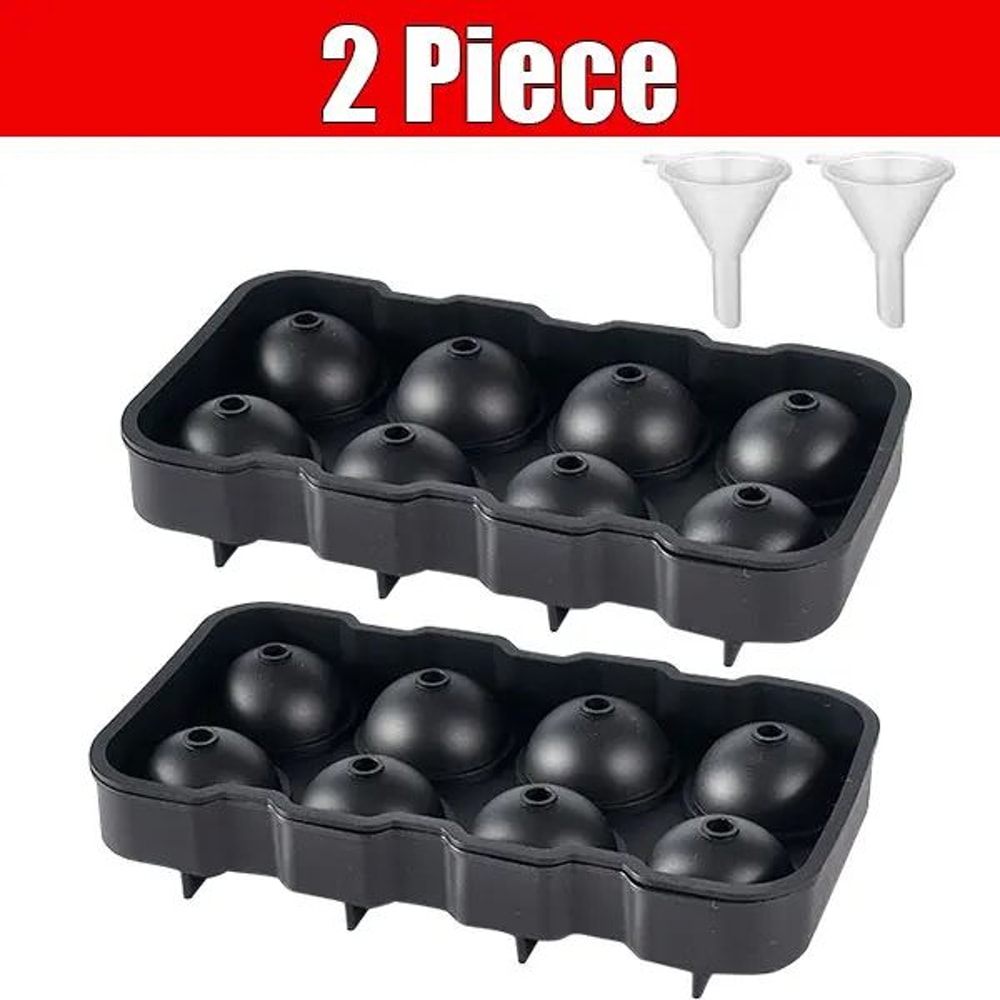 Large Sphere Ice Cube Mold LeakFree Whiskey Ice Ball Maker 48 Grid 5