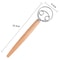 Stainless Steel Danish Dough Whisk Handheld Bread Dough Mixer For Baking Pastry 3