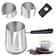 Stainless Steel Turkish Coffee Pot With Long Handle Precision Milk Warmer Chocolate Melting Pan 4