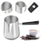 Stainless Steel Turkish Coffee Pot With Long Handle Precision Milk Warmer Chocolate Melting Pan 4