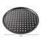 Nonstick Pizza Crisper Tray With Holes Carbon Steel Deep Dish Pizza Baking Pan 4