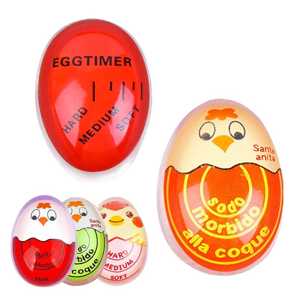 ColorChanging Egg Timer For Perfect Boiled Eggs Soft Medium Hard Egg Cooker Timer 0