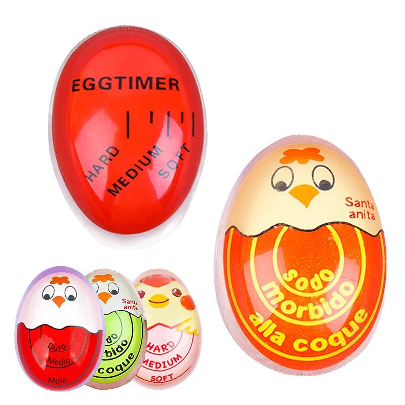 ColorChanging Egg Timer For Perfect Boiled Eggs Soft Medium Hard Egg Cooker Timer 0