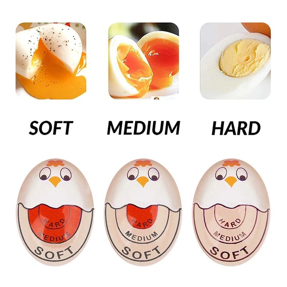 ColorChanging Egg Timer For Perfect Boiled Eggs Soft Medium Hard Egg Cooker Timer 1