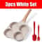 4Cup Egg Pan Omelette Skillet Nonstick Granite Pan For Gas Induction Cooking 5