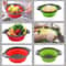 Collapsible Silicone Colander Foldable Fruit Vegetable Strainer For Compact Kitchens 2