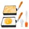 Square Stainless Steel Egg Pancake Rings Nonstick Frying Rings For Perfect Breakfasts 34 Pcs 0
