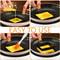 Square Stainless Steel Egg Pancake Rings Nonstick Frying Rings For Perfect Breakfasts 34 Pcs 2