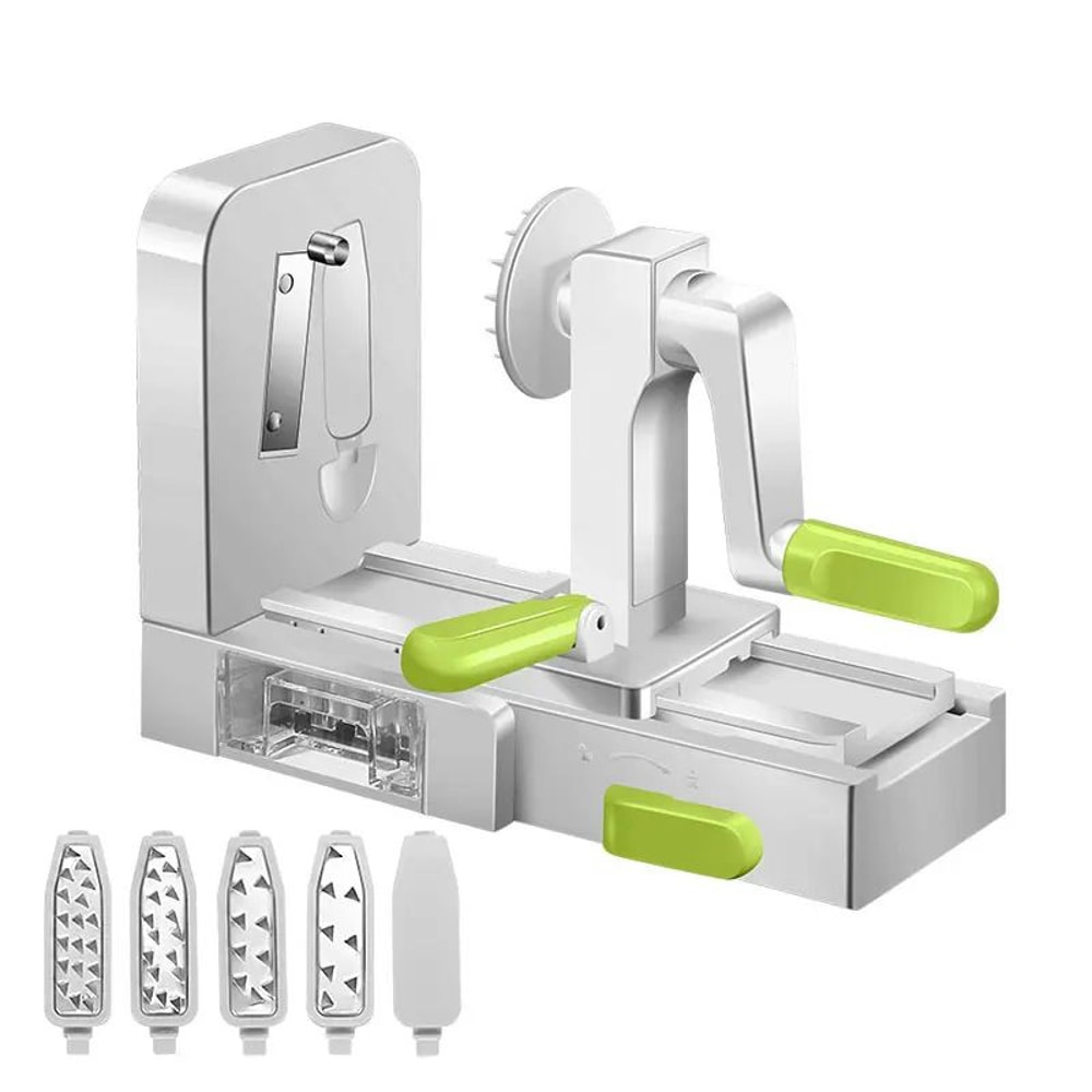 5Blade Vegetable Spiralizer Zucchini Noodle Maker Veggie Pasta Slicer 0