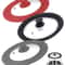 Universal Glass Pot Lid With Silicone Rim Fits 24cm 26cm 28cm Pots And Pans 0