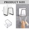 Stainless Steel Sink Tray Drainer SelfAdhesive Sponge Rag Holder Organizer 3