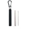 Collapsible Stainless Steel Straw Set Reusable Telescopic Travel Drinking Straw With Case 3