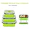 Collapsible Silicone Bento Lunch Box Portable Food Storage Container For Home Travel 1
