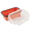 Collapsible Silicone Bento Lunch Box Portable Food Storage Container For Home Travel 5
