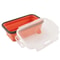 Collapsible Silicone Bento Lunch Box Portable Food Storage Container For Home Travel 5