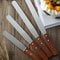 Stainless Steel Cake Icing Spatula With Wooden Handle Professional Frosting Knife 412 Inch Options 1