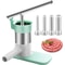 Manual Sausage Stuffer Machine With 4 Tubes Vertical Meat Stuffer For Home Sausage Making 0