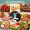 Manual Sausage Stuffer Machine With 4 Tubes Vertical Meat Stuffer For Home Sausage Making 2