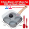 4Cup Nonstick Omelet Egg Frying Pan With Lid Thickened Breakfast Pancake Skillet 2