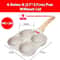 4Cup Nonstick Omelet Egg Frying Pan With Lid Thickened Breakfast Pancake Skillet 6