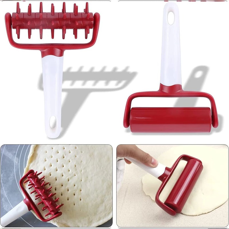 Pizza Dough Docker Roller Professional Pastry Pizza Pie Rolling Tool 1