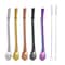 Stainless Steel Yerba Mate Bombilla Set Tea Infuser Straw With Cleaning Brush 2 Pcs 0
