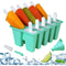 Reusable Silicone Popsicle Molds BPAFree Ice Pop Maker With Funnel 6 Or 10 Cavities 0