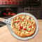 HardAnodized Aluminum Pizza Turning Peel Perforated Pizza Paddle With Wood Handle 1214 Inch 2