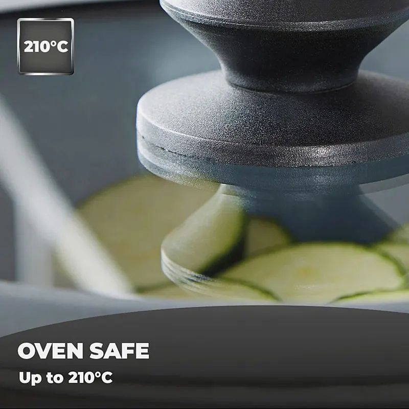 Universal Tempered Glass Pot Lid With Silicone Rim Spill Stopper Replacement Pan Lid 1826cm 2