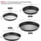 Nonstick Carbon Steel Pizza Baking Pan Round Pizza Tray For Homemade Ovens 710 Inch 4