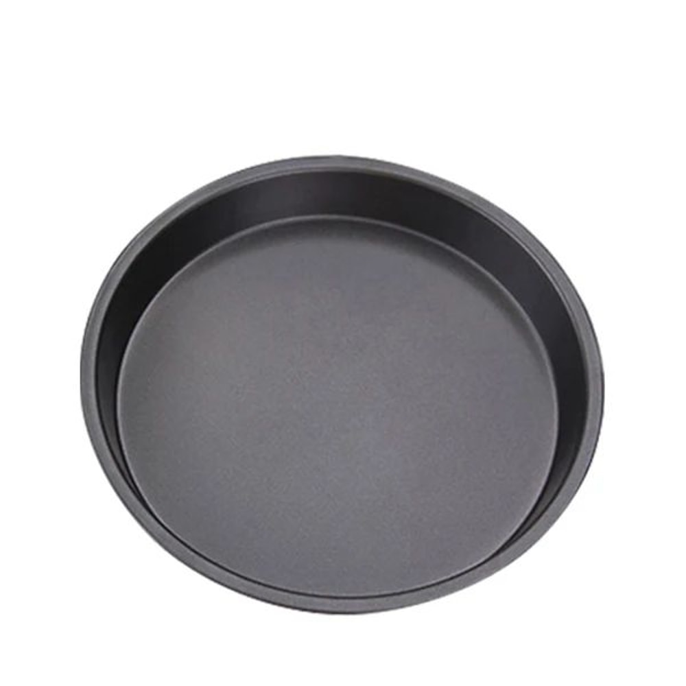 Nonstick Carbon Steel Pizza Baking Pan Round Pizza Tray For Homemade Ovens 710 Inch 7