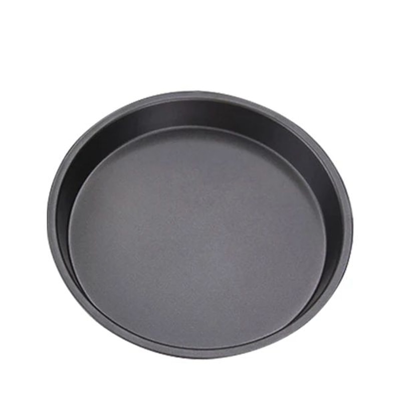 Nonstick Carbon Steel Pizza Baking Pan Round Pizza Tray For Homemade Ovens 710 Inch 7