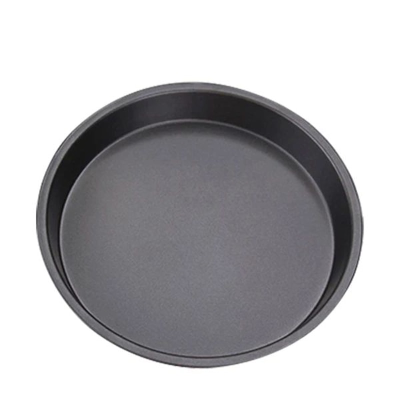 Nonstick Carbon Steel Pizza Baking Pan Round Pizza Tray For Homemade Ovens 710 Inch 8
