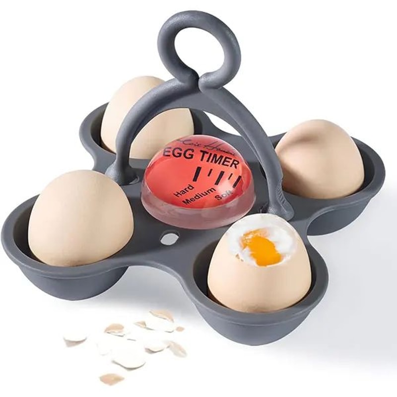 Easy Egg Timer Holder Hard Boiled Egg Timer For Perfect Soft Medium Hard Eggs 5