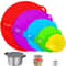 Reusable Silicone Stretch Lids Set HeatResistant Food Covers For Microwave Storage 0