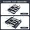 Expandable Silverware Drawer Organizer With Knife Holder Adjustable Cutlery Organizer For Kitchen 1