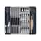 Expandable Silverware Drawer Organizer With Knife Holder Adjustable Cutlery Organizer For Kitchen 2