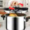SecureLock Stainless Steel Pressure Cooker OneHand Lock MultiCooker For Gas Induction 4L6L8L 1