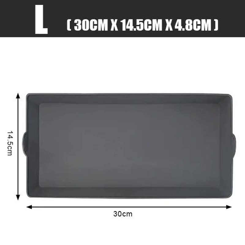 FlexiBake Air Fryer Silicone Baking Pan With Dividers Reusable Nonstick Oven Air Fryer Tray 4