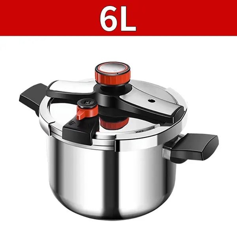ProCook 304 Stainless Steel Pressure Cooker Fast Cooking Adjustable Pressure ExplosionProof Design 7